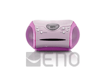Lenco SCD-24 Tragbares Radio m. CD-Player pink