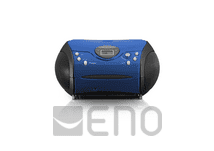 Lenco SCD-24 Tragbares Radio m. CD-Player Blau/Schwarz