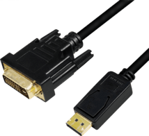 LogiLink DisplayPort/DVI-Kabel 1m