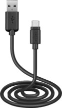 SBS USB zu USB-C Kabel 3m schwarz