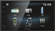 Kenwood DMX125DAB USB/BT/iPhone 6,8" Disp. 2-DIN