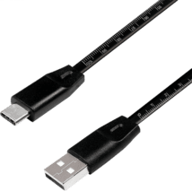 LogiLink USB 2.0-Kabel USB/USB-C 1m m. Metermaß