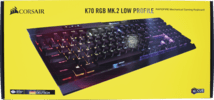 Corsair K70 RGB Gaming Tastatur mecha. MK.2 Low Profile