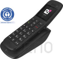 Telekom Speedphone 32 schwarz m. Ladeschale