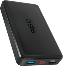 SBS Powerbank 10.000mAh 2xUSB 2,1A schwarz