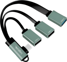 LogiLink USB-C-Hub 2xUSB2.0/1xUSB3.0