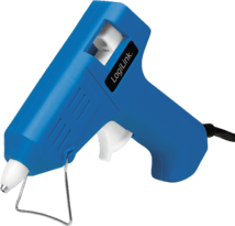 LogiLink Mini-Heißklebepistole 10W blau