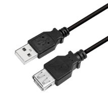 LogiLink USB 2.0 Verlängerungskabel 2m schwarz