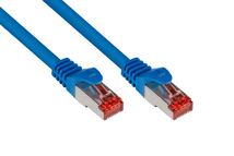 Good Connections Patchkabel CAT6 S/FTP 15m blau 250MHz
