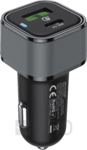 nevox 30W USB-C + USB QC 3.0 48W KFZ-Ladegerät schwarz