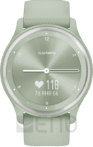 Garmin vivomove Sport grün-silber Smartwatch