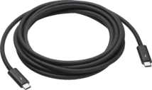 Apple Thunderbolt 4 Pro USB-C Kabel 3m schwarz