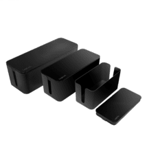 LogiLink Kabelbox 3 Größen schwarz
