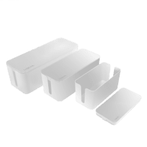 LogiLink Kabelbox 3 Größen weiß