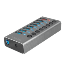 LogiLink USB 3.2-Hub 7+1 Port m. Ein/Aus Schalter Gen1