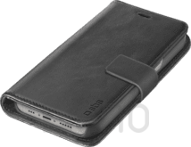 SBS Leather Wallet iPhone 14 schwarz
