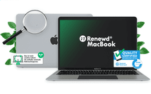 Renewd MacBook Air 13'' i5 128GB silber (M2017) QWERTZ