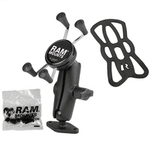 RAM Mount X-Grip Aufbauhalt. Smartph. bis B:82,6mm B-Kug. 1"