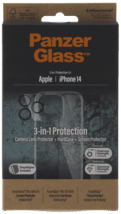 PanzerGlass iPhone 14 Kit Cover/Glas/Kameralinse