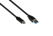 Good Connections USB 3.2 Gen2 an USB-C 10GBit/s CU 0,5m schwarz