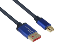 Good Connections DisplayPort 1.4 an Mini DisplayPort 1.4 CU 1m blau