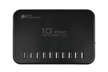 Good Connections USB-Desktop-Schnellladestation 120W 10Port schwarz