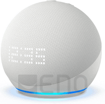 Amazon Echo Dot 5Gen m. Uhr weiß