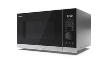 Sharp YC-PG254AE-S Mikrowelle & Grill 25L schwarz/silber
