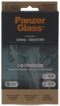 PanzerGlass Galaxy S23 Ultra Kit Cover/Glas/Kameralinse