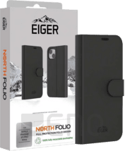 Eiger North Folio Case iPhone 15 Pro Max schwarz