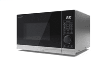 Sharp YC-PC254AE-S Mikrowelle & Grill 25L schwarz/silber
