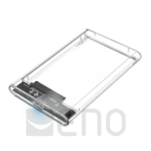 LogiLink Festplattengehäuse 2,5" transparent USB 3.0