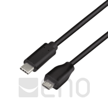 LogiLink USB 2.0  USC-C/Micro-USB 0,5m schwarz