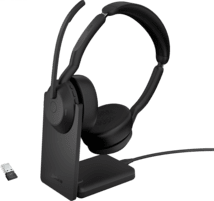 Jabra Evolve2 55 UC Stereo + Ladestation + Link 380a