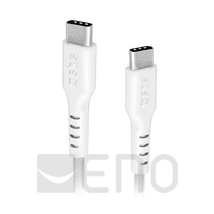 SBS USB-C zu USB-C Kabel 1,5m weiß