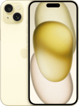 3JG Apple iPhone 15 256GB gelb