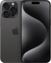 3JG Apple iPhone 15 Pro Max 256GB titan schwarz