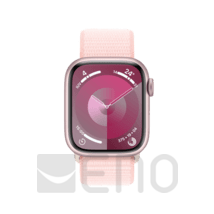 Apple Watch 9 41mm Alu rosé Sport Loop hellrosa