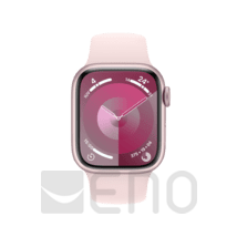 Apple Watch 9 4G 45mm Alu rosé Sportarm. hellrosa M/L