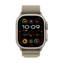 Apple Watch Ultra 2 4G 49mm Titan. Alpine Loop oliv L