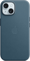 Apple Feingewebe Case iPhone 15 pazifikblau