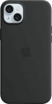 Apple Silikon Case iPhone 15 schwarz