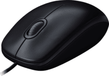 Logitech M90 USB-Maus schwarz