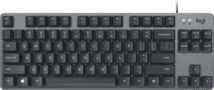 Logitech K835 Tastatur schwarz/grau rot beleuchtet