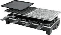 Rommelsbacher RCS 1350 Raclettegrill schwarz/Edelstahl