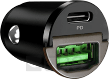 Puro PD KFZ-Ladegerät 30W USB-C/USB schwarz