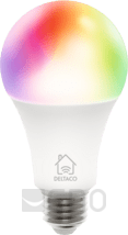 Deltaco Smart Home 3er-Pack LED E27 Birnenform 9W RGB