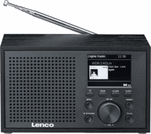 Lenco DAR-017 Radio DAB+/FM/BT schwarz