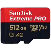 SanDisk Extreme Pro 512 GB microSDXC UHS-I Card