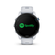 Garmin Forerunner 255S Music Smartwatch steinweiß